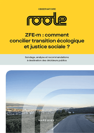 Observatoire 2023 : la mobilité des Français à l'heure de la transition écologique : pouvoir d'achat et accessibilité.